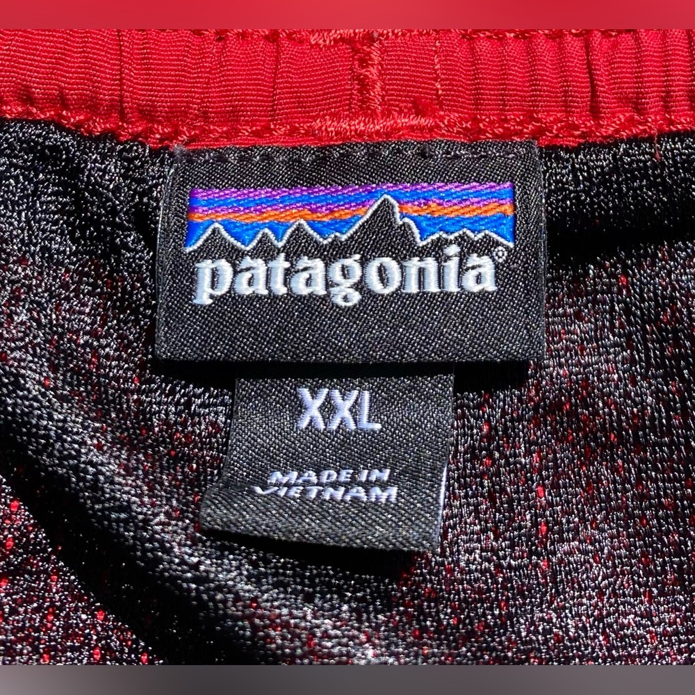 Patagonia Baggies Red 6” Inseam Lined Shorts W/ Pockets Men’s Size 2XL - Picture 5 of 8